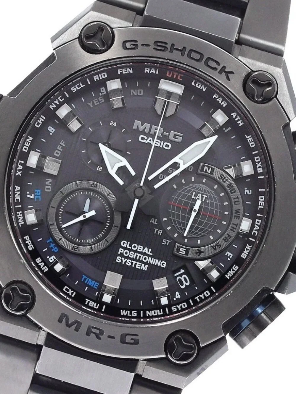 CASIO G-Shock MR-G MRG-G1000B-1AJR GPS Solar Powered Radio Men's Watch_948390